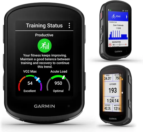 Vista 3 de Garmin Edge 540 GPS Ciclismo, Controles de Botones, Navegación Avanzada con Paquete E-Bank