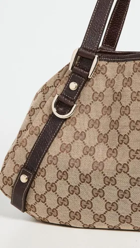 Vista 4 de Gucci Women's Pre-Loved Abbey Open Tote, Gg Canvas