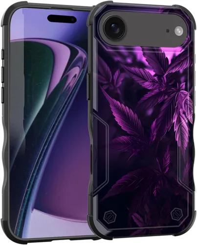 Vista 80 de Funda para iPhone Air, [doble capa] [protección contra caídas de grado militar de 10 pies] Funda resistente a prueba de golpes para iPhone Air