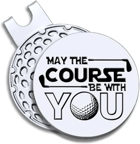 Vista 12 de Men Golf Ball Marker with Magnetic Hat Clip, Funny Golf Accessories Gifts for Men, Novelty Birthday Gifts for Male Golfer Fan