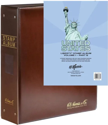 Vista 11 de Harris USA Liberty sello álbum con imágenes/ilustraciones parte A 1847-1994 Carpeta de páginas y libertad