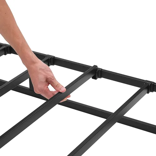 Vista 6 de Amazon Basics Smart Box - Base de cama con somier, base de colchón de 9 pulgadas de altura, fácil montaje, sin herramientas, individual, 74 pulgadas