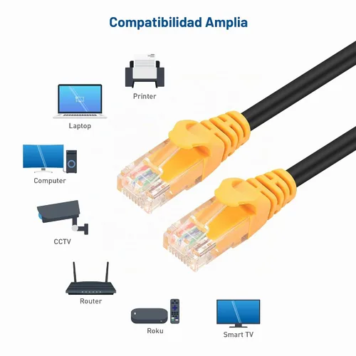 Vista 7 de Cable Matters Cable Ethernet Cat 6A de cobre puro de 10Gbps 24AWG para exteriores, 100 pies