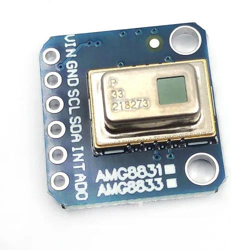 Vista 4 de DEVMO AMG8833 88 IR Sensor de cámara térmica Breakout Imager Array Módulo de sensor de temperatura Grid-Eye 8x8 Módulo de cámara infrarroja Placa
