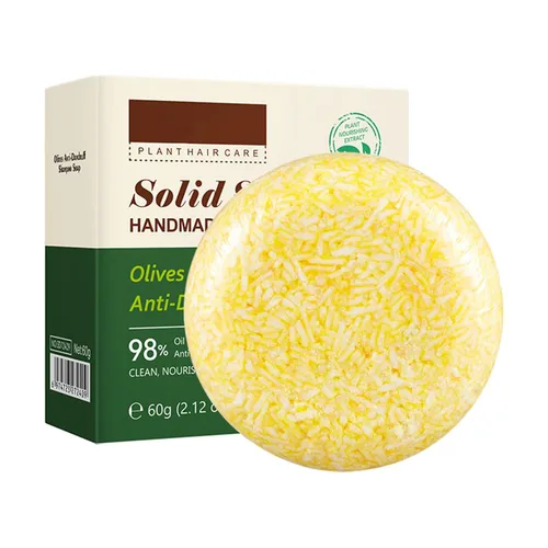 Vista 11 de Moily Barra de champú de oisturización, a base de plantas para hidratación y limpieza del cabello seco, carbón de bambú, talla única