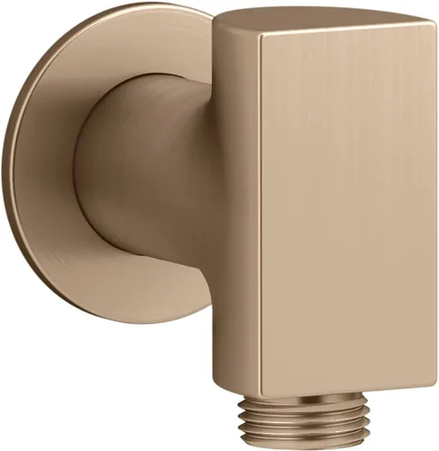 Vista 6 de Kohler K98352-2MB Exhale 1/2 "conexión de suministro codo vibrante cepillado latón moderno