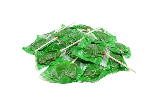 Vista 6 de Queen City Candy Cave - Paletas de caramelo de manzana verde, deliciosos sabores de otoño, a granel, chupones de manzana verde bañados en caramelo