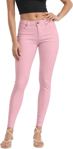 Vista 24 de Hybrid & Company Women's Stretch Denim Jeans Aguamarina