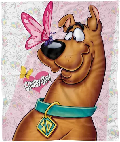 Vista 12 de LOGOVISION Scooby Doo Burst - Manta de forro polar de 36 x 58 pulgadas, explosión