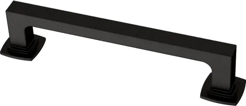 Vista 17 de Franklin Brass (1 paquete) – Manijas de gabinete color negro mate, centro de agujero de 3-3/4 pulgadas, tiradores para cajones, puerta de gabinete