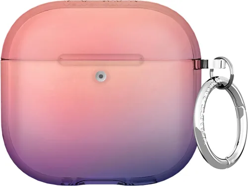Vista 18 de VELVET CAVIAR Funda compatible con AirPods 4 con llavero, bonitas fundas protectoras duras de 4ª generación para mujer, diseño de lunares azules