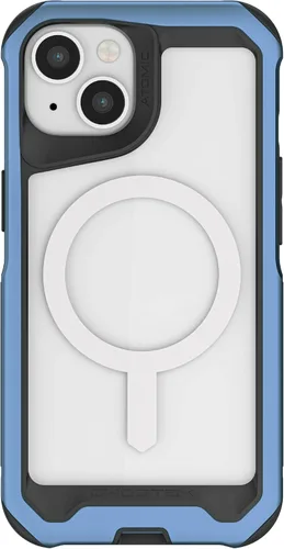 Vista 167 de Ghostek ATOMIC - Funda delgada para Galaxy S21 con parachoques de metal de aluminio y diseño trasero transparente, protección resistente que absorbe