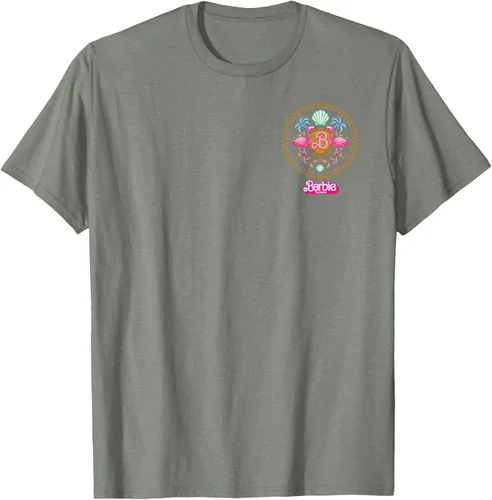Vista 27 de Barbie The Movie - Camiseta Flamingo Crest Negro