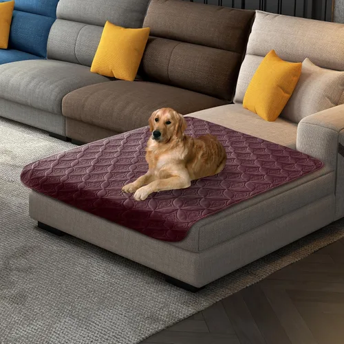 Vista 53 de Manta impermeable para perro, 30 x 30 pulgadas, fundas de sofá para mascotas pequeñas para sofá, silla, cama, protector de muebles de perros