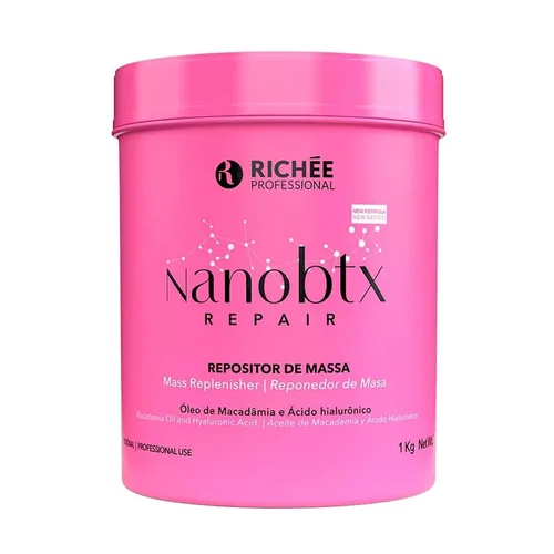 Vista 8 de Richée NanoBtx Reparador de Masas con Ácido Hialurónico - 17.64 oz (Nano Kit)