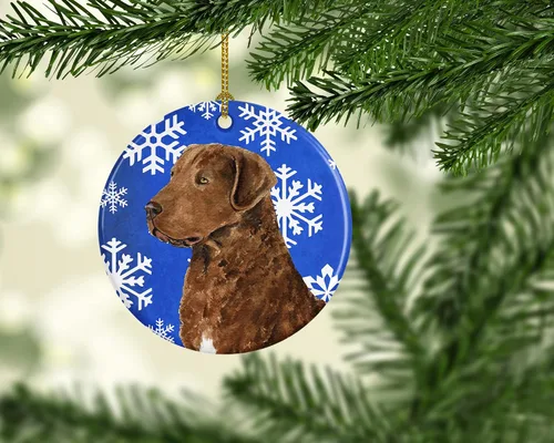 Vista 50 de Caroline's Treasures Cavalier Spaniel - Adorno de cerámica para colgar en el árbol de Navidad, para el hogar, Navidad, fiestas, regalo, 3 pulgadas