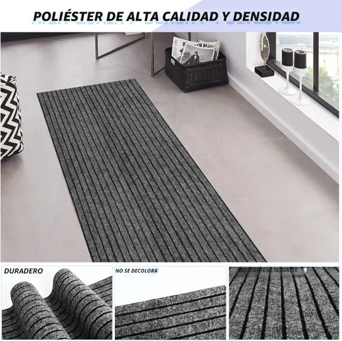 Vista 2 de Alfombras antideslizantes con respaldo de tamaño personalizado, fácil de limpiar, impermeables, para pasillo, entrada, cocina, lavandería, 2 x 6