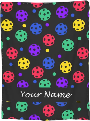 Vista 9 de Manta personalizada con texto de tu nombre, mantas de vellón coloridas personalizadas con huesos de pescado para adultos, niños, familia