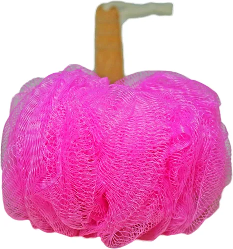 Vista 7 de Paquete de 4 esponjas de ducha para el cuerpo y la espalda – Esponja exfoliante lufa luffa cepillo de baño en un palo – con mango largo de madera