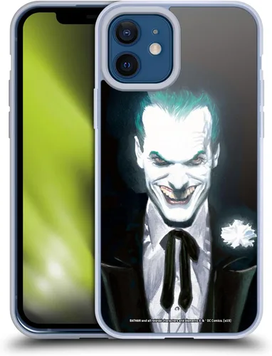Vista 86 de Head Case Designs Funda de gel suave con licencia oficial de The Joker DC Comics Arkham Asylum Character Art compatible con Apple iPhone 7