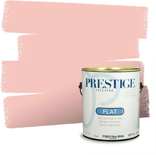 Vista 337 de Prestige Paints Pintura exterior e imprimación en uno, 1 galón, plano, coincidencia comparable de Valspar* Amber Rose*