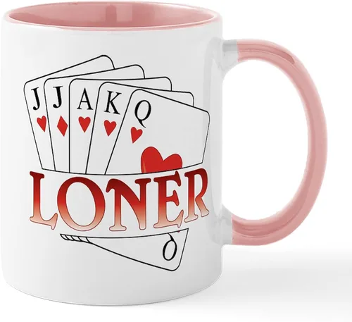 Vista 23 de CafePress Euchre Champ Mugs Taza de café de cerámica de 11 oz (11.0 fl oz)