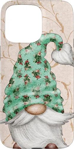 Vista 31 de Floral Shabby Chic Design with Cute Gnomie for Summer Gnome Case for iPhone 17