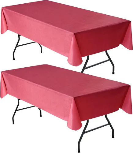 Vista 28 de Nasitos Paquete de 2 Manteles de Vinilo Cuadrado 54x54 Pulgadas - Beige, Manteles de Mesa de Cartón Impermeables y Resistente al Aceite, Manteles