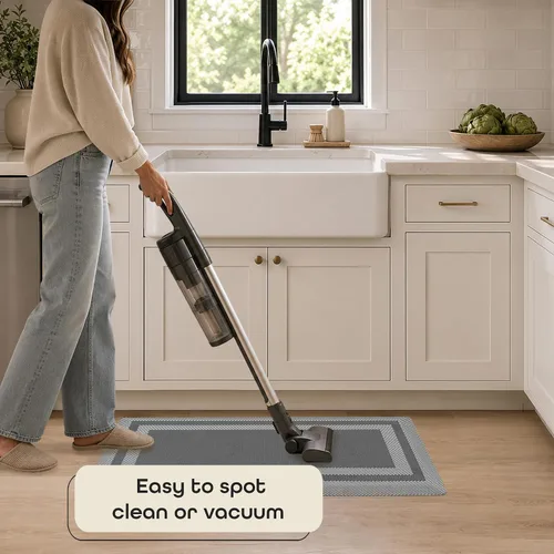 Vista 5 de Allure Extra Comfort - Alfombrilla antifatiga de 20 x 39 pulgadas, borde Gris