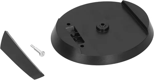 Vista 8 de Base Stand,Professional 2 in 1 Vertical Stand Game Console Holder Base Accessory for Replacement with Screw ABS Black