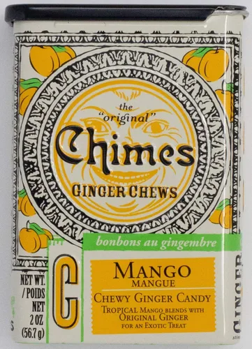 Vista 6 de Paquete de 6 masticables de mango y jengibre de 1.5 onzas
