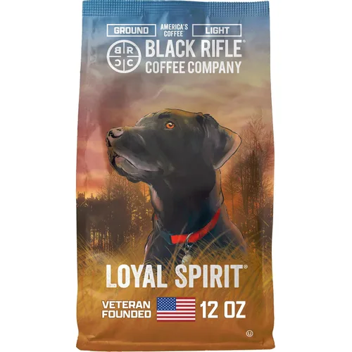 Vista 14 de Black Rifle Coffee Company Gunship Roast, bolsa de 12 onzas, café molido tostado ligero, mezcla tostada hecha de granos arábigos, granos colombianos