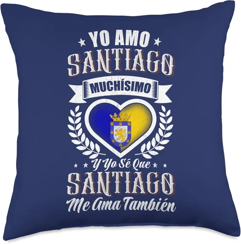 Vista 4 de Santiago de Chile: La Ciudad Que Yo Amo Yo amo Santiago de Chile - Almohada (16 x 16 pulgadas), multicolor
