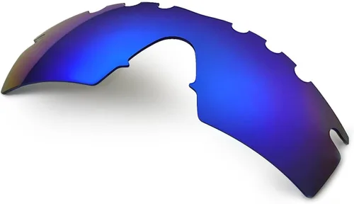 Vista 2 de Walleva - Lentes de repuesto o lentes con ventilación para gafas Oakley M Frame Strike con montura negra