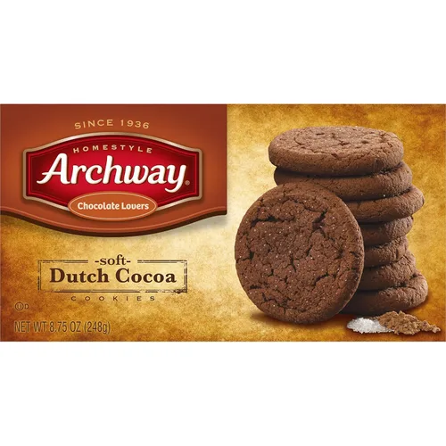 Vista 4 de Archway Home Style - Galletas de cacao holandesas originales, 8.75 onzas (paquete de 3)