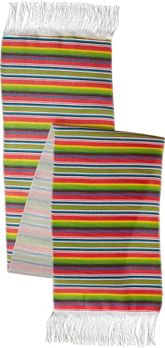 Vista 4 de Camino de mesa de tela de lujo rosa vibrante Day in París, 72 x 14 pulgadas (1 unidad), diseño parisino elegante y único, material duradero, ideal