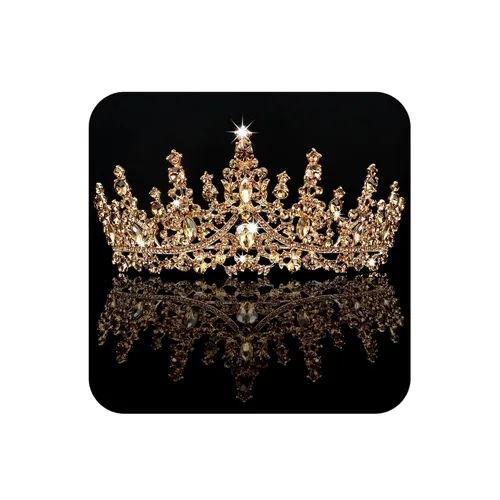 Vista 10 de COCIDE Tiaras para mujeres y niñas, Cristal Diamante falso, Cristal