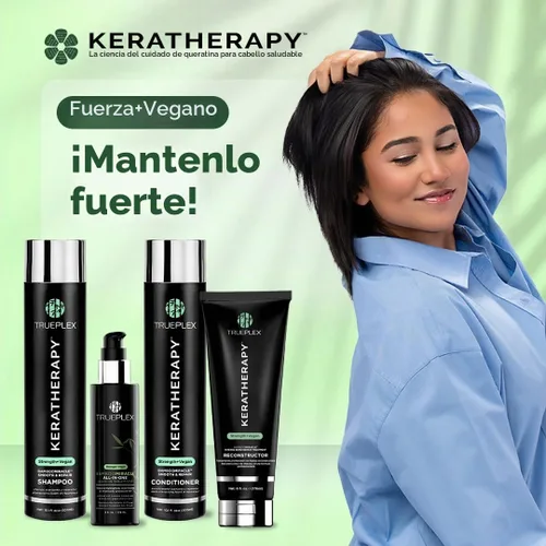 Vista 9 de KERATHERAPY Bamboo Miracle Smooth & Repair Champú, 10.1 onzas, 10.1 fl oz – Fórmula limpiadora vegana para cabello dañado y encrespado – Hidratante