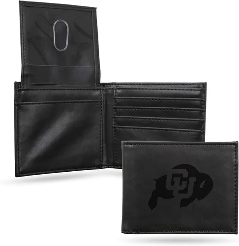 Vista 39 de NCAA Rico Industries Cartera Billetera con Grabado Láser Cartera Billetera con Grabado Láser - Diseño Delgado - Gran Regalo