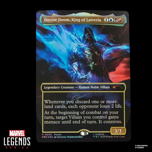 Vista 7 de Marvel Legends Series Magic: The Gathering Doctor Doom 2099
