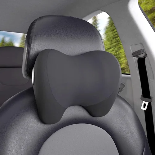 Vista 12 de Almohada súper cómoda para reposacabezas de automóvil, ajuste universal para el cuello del coche para conducir Car Pillows with 100% Memory Foam