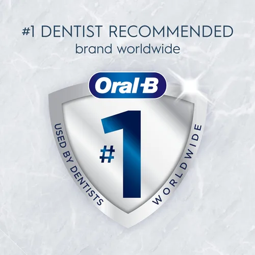 Vista 7 de Oral-B Clic - Cepillo de dientes manual, color blanco cromado, con 1 cabezal de repuesto y soporte magnético para cepillo de dientes