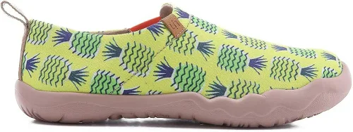 Vista 2 de UIN Hawaii Slip On Summer Spring Travel Canvas Zapatillas de deporte de moda para mujer