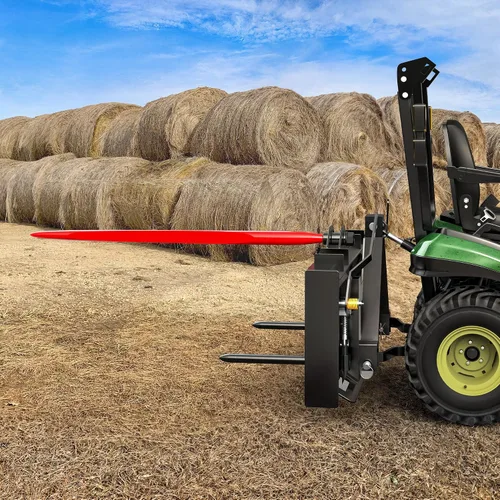 Vista 6 de YITAMOTOR Adaptador de enganche rápido de 3 puntos para minicargadora de categoría 1, conversión universal de enganche de 3 puntos, accesorios