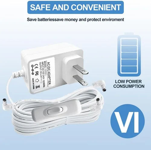 Vista 4 de Sigely Adaptador de Corriente de Repuesto de 4.5V para Accesorio de Aldea Iluminada Lemax 74254 94563 94565 para Luces de Aldea de Navidad Halloween