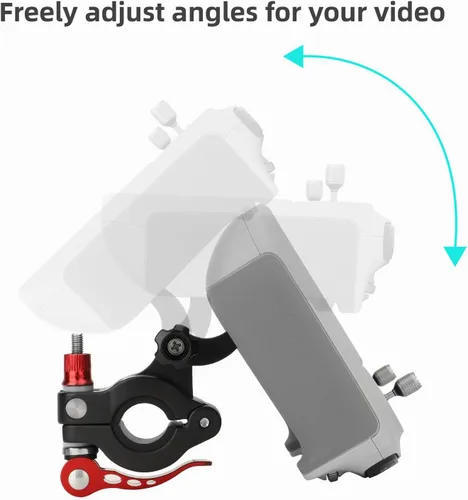 Vista 4 de Soporte para bicicleta DJI RC Controller Clip de bicicleta Soporte para manillar de bicicleta compatible con DJI Mavic/Mini 3 Pro/Mini 3/Mavic 3/Air