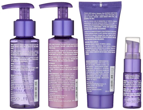 Vista 4 de Obliphica Seaberry - Kit de viaje mediano a grueso - Eleva el cuidado de tu cabello sobre la marcha