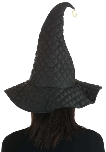 Vista 5 de Sombrero de disfraz de bruja negra acolchado para mujer Multicolor