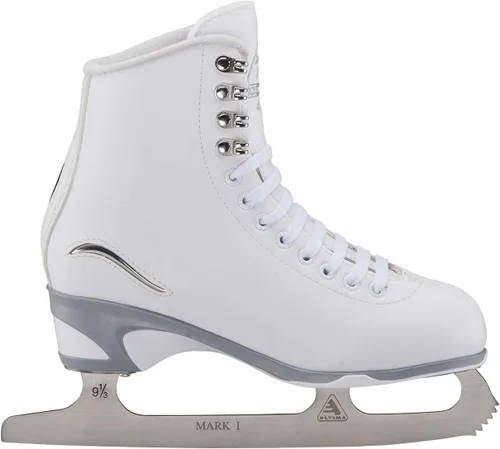 Vista 3 de Jackson Ultima Patines de hielo artísticos para mujeres y niñas en color blanco