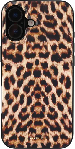 Vista 92 de SCORPIFY - Funda para iPhone 17 Pro Max Leopardo negro transparente LP-Negro Transparente Leopardo